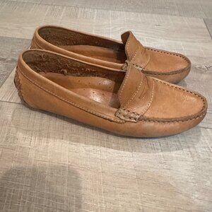 MERCANTI FLORENTINI WOMENS TAN SLIP ON SHOES NWOT SIZE 7